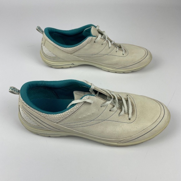 Ecco Arizona Women's Size 38 EU 7/7.5 US Casual Sneakers Cream - Picture 8 of 8